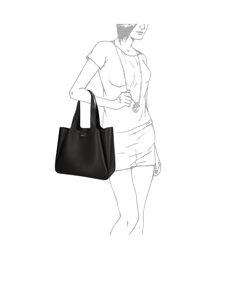 HUGO-kabelka-Shopper-černá