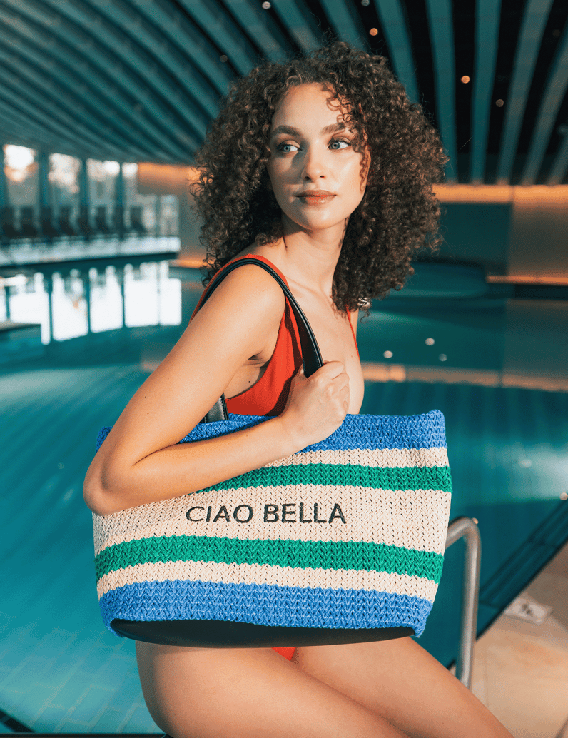 Kate-Gray-kabelka-Shopper-modrá