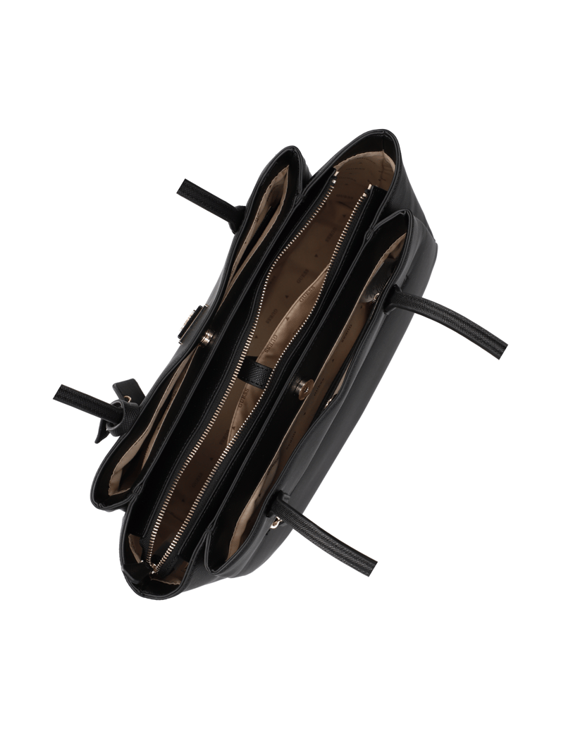 GUESS-NOELLE-II-TECH-TOTE-črna