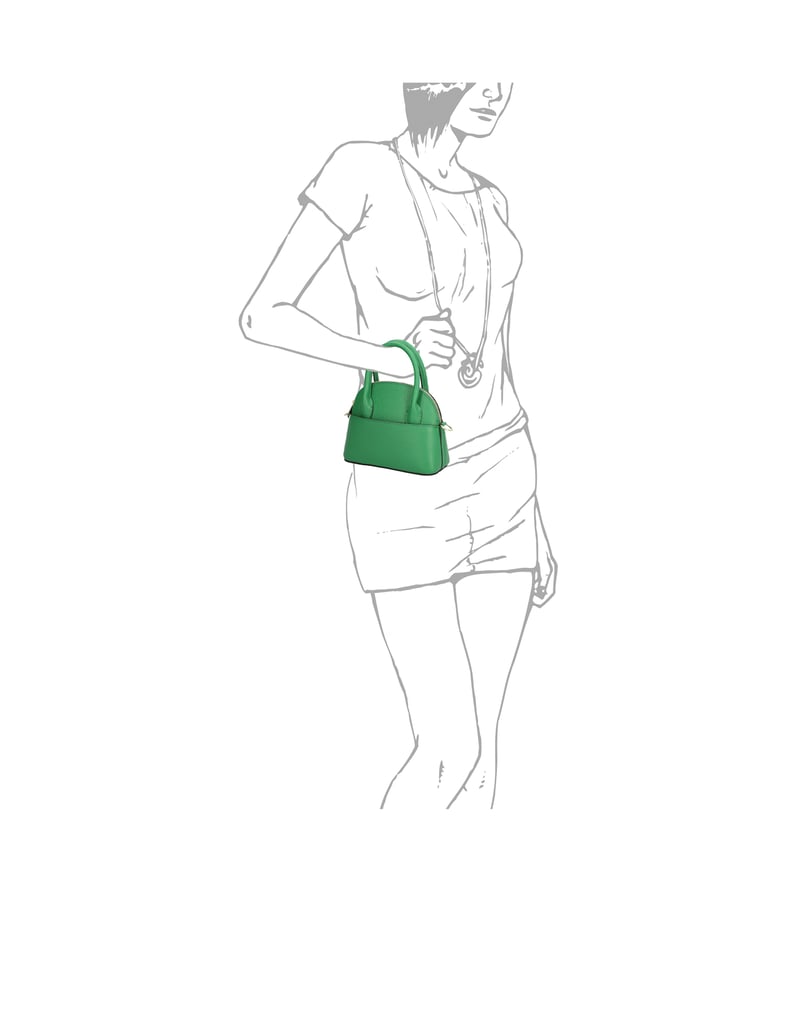 Kate-Gray-Glattleder-Mini-Bag