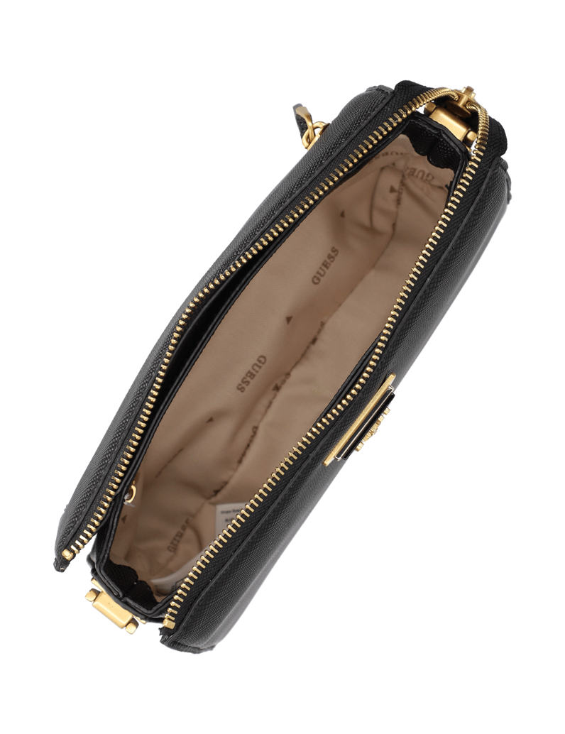 GUESS-LOSSIE-TRI-CMPRTMNT-XBDY-TP-ZP-čierna