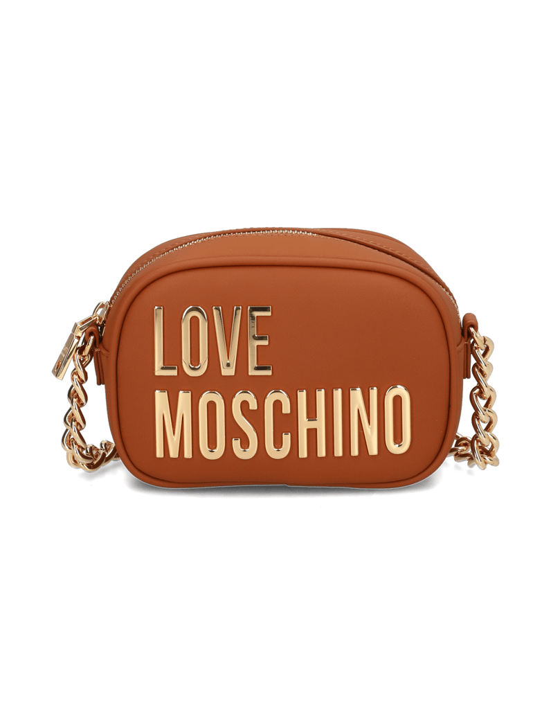 LOVE-MOSCHINO-Lederimitat-Mini-Bag-cognac