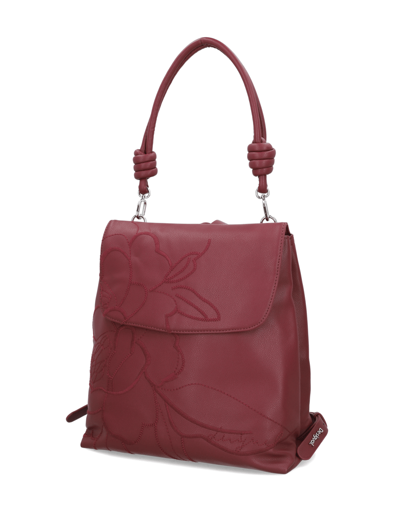 DESIGUAL-Lederimitat-Rucksack