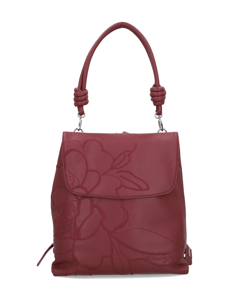 DESIGUAL-Lederimitat-Rucksack