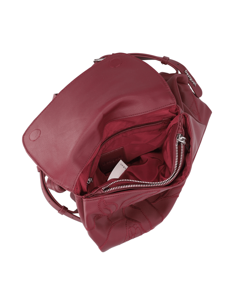 DESIGUAL-Lederimitat-Rucksack