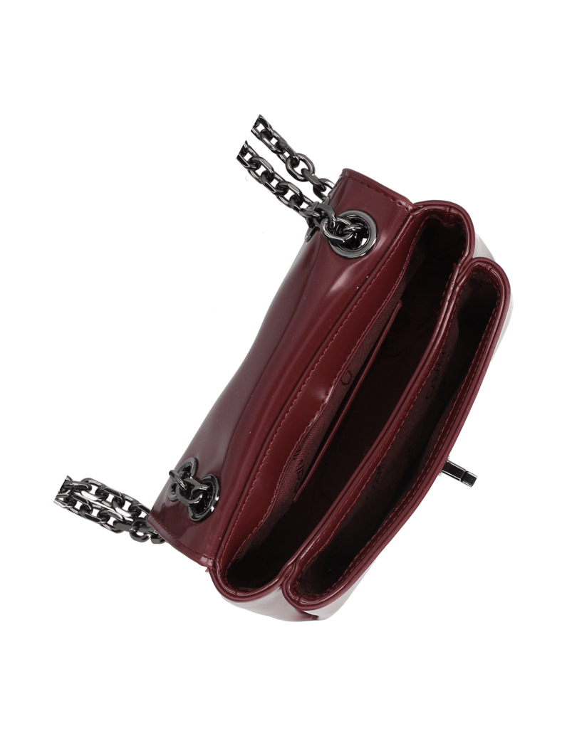 Calvin-Klein-mini-kabelka-červená