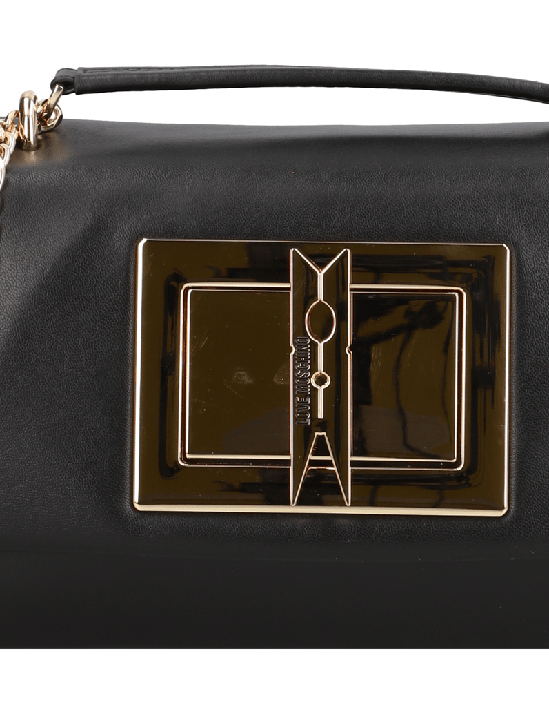 LOVE-MOSCHINO-CLOTHESPIN-Mini-schwarz