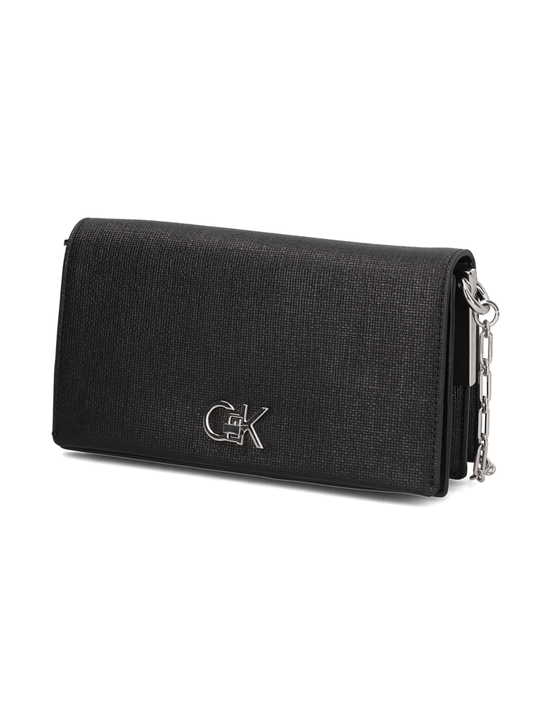 Calvin-Klein-CK-MINI-CHAIN-BAG-TEX-schwarz
