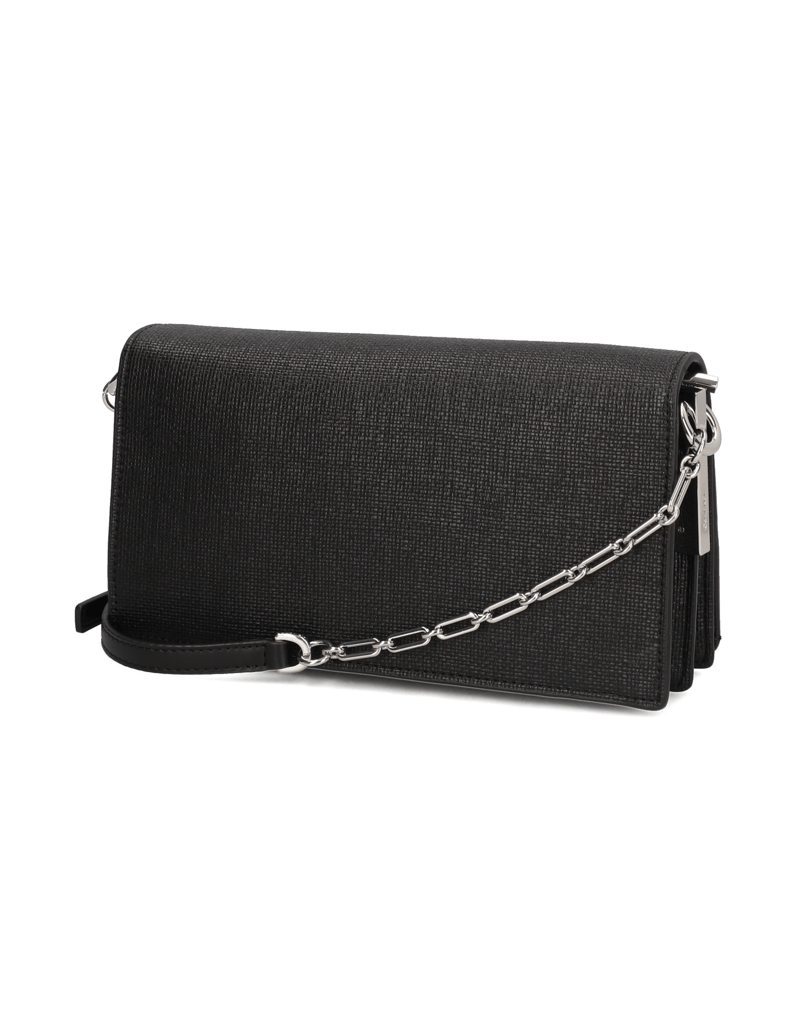 Calvin-Klein-CK-MINI-CHAIN-BAG-TEX-schwarz