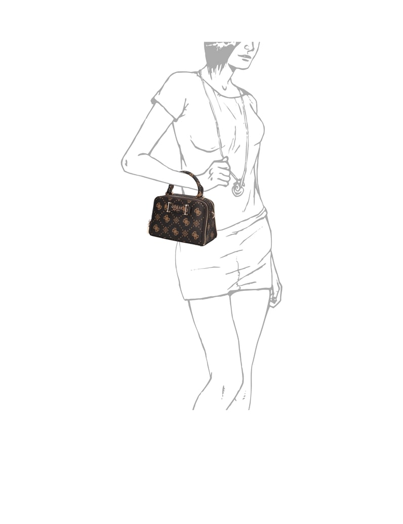 GUESS-SILIA-MINI-SATCHEL-hnědá