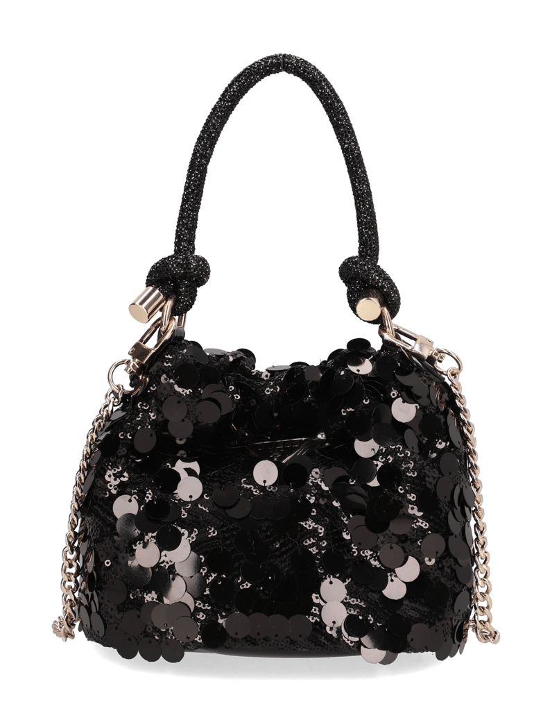 GUESS-HOLIDAY-SHINE-TOP-HANDLE-POUCH-čierna