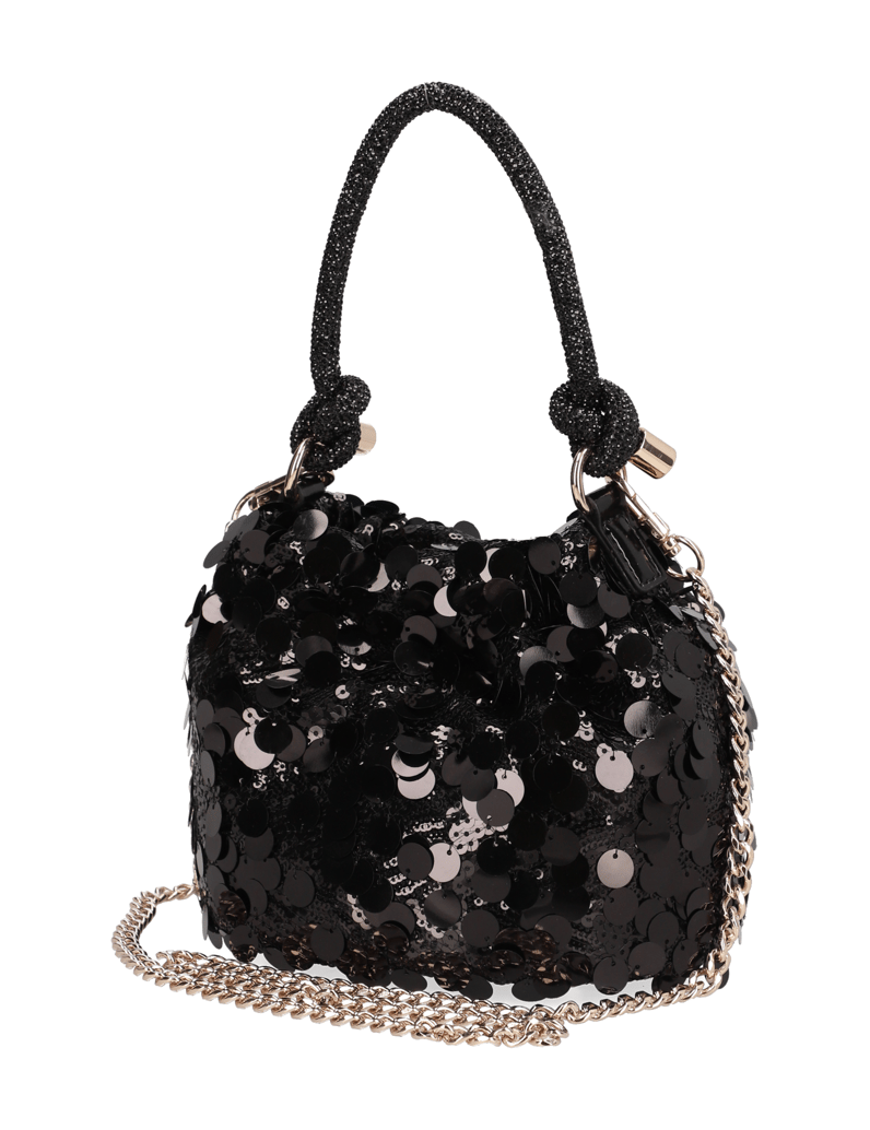 GUESS-HOLIDAY-SHINE-TOP-HANDLE-POUCH-čierna