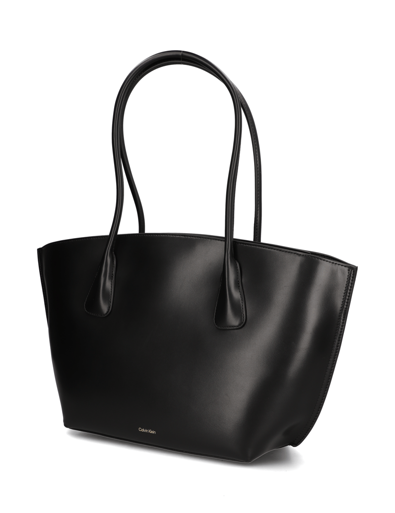 Calvin-Klein-CK-MEDIUM-DOME-TOTE-črna