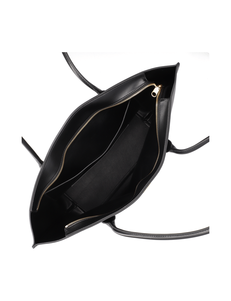 Calvin-Klein-CK-MEDIUM-DOME-TOTE-črna