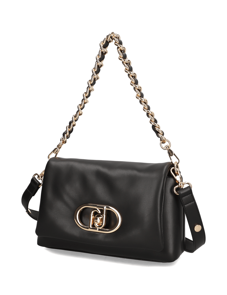 LIU-JO-ECS-M-CROSSBODY-Nero-černá
