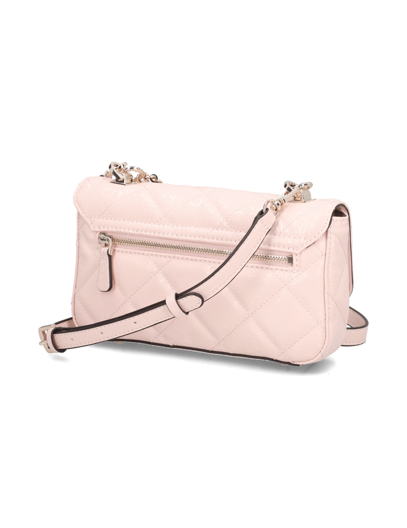 GUESS-LIBBY-FLAP-CROSSBODY-růžová
