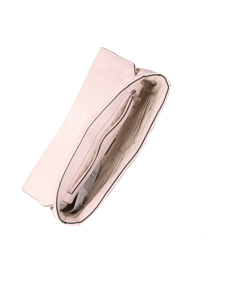 GUESS-LIBBY-FLAP-CROSSBODY-růžová