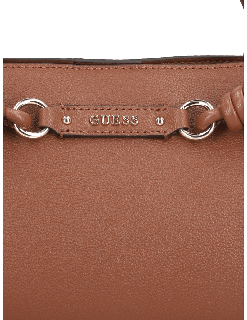GUESS-CAMELIA-3-COMP-SATCHEL-cognac