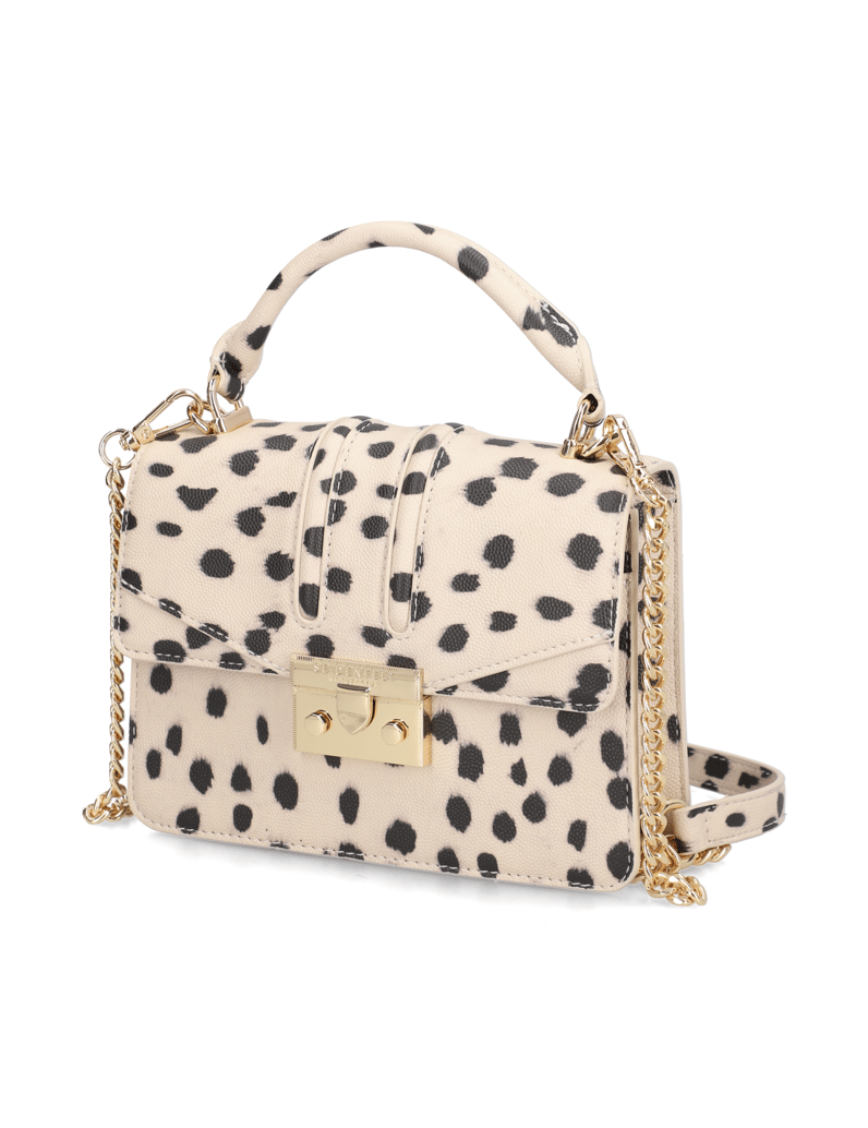Seidenfelt-ROROS-TOP-HANDLE*DOTTY-DALMATIAN-večbarvno