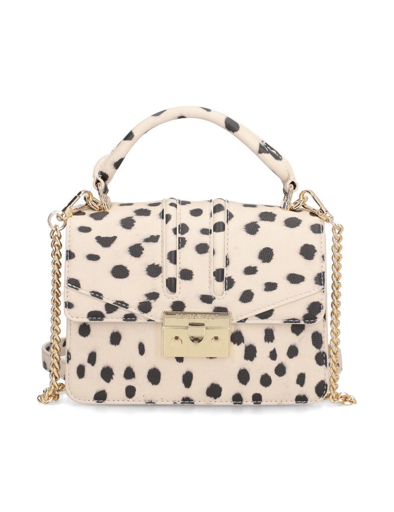 Seidenfelt-ROROS-TOP-HANDLE*DOTTY-DALMATIAN-večbarvno