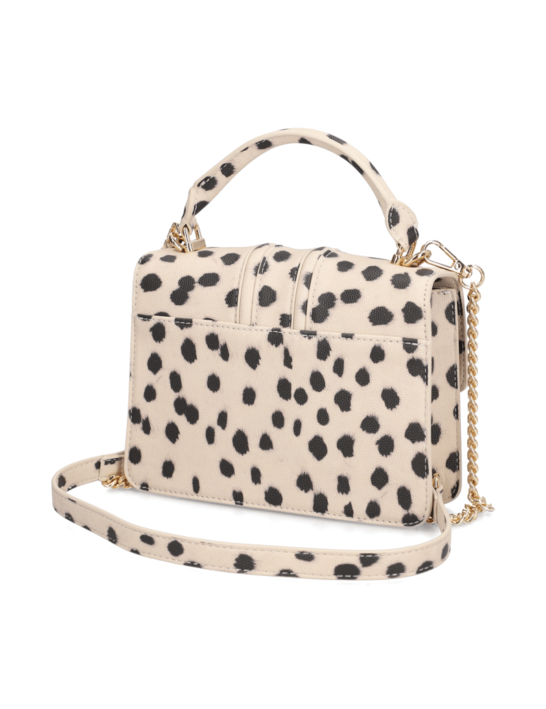 Seidenfelt-ROROS-TOP-HANDLE*DOTTY-DALMATIAN-večbarvno