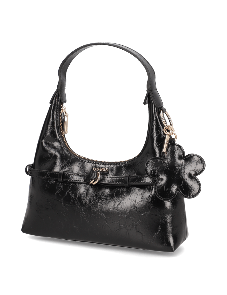 GUESS-TAYLOR-MINI-HOBO-črna