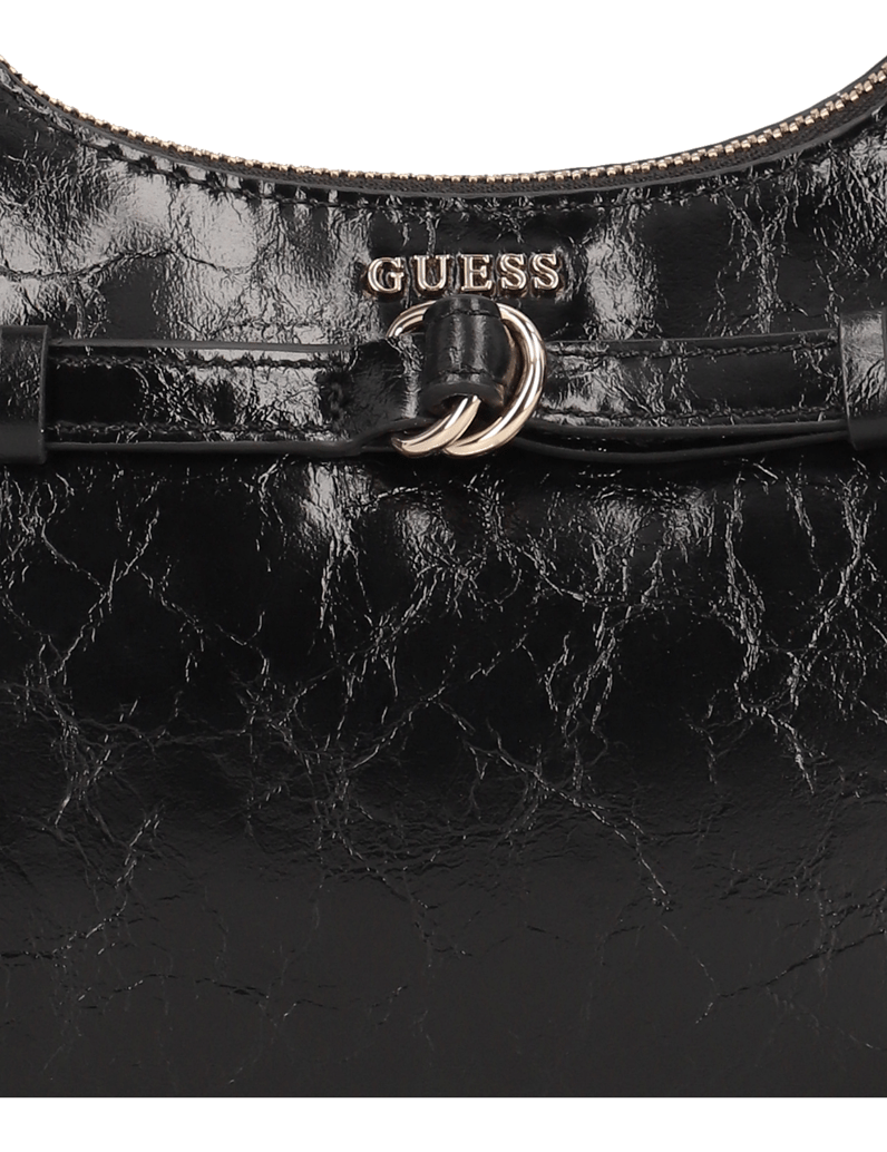 GUESS-TAYLOR-MINI-HOBO-črna