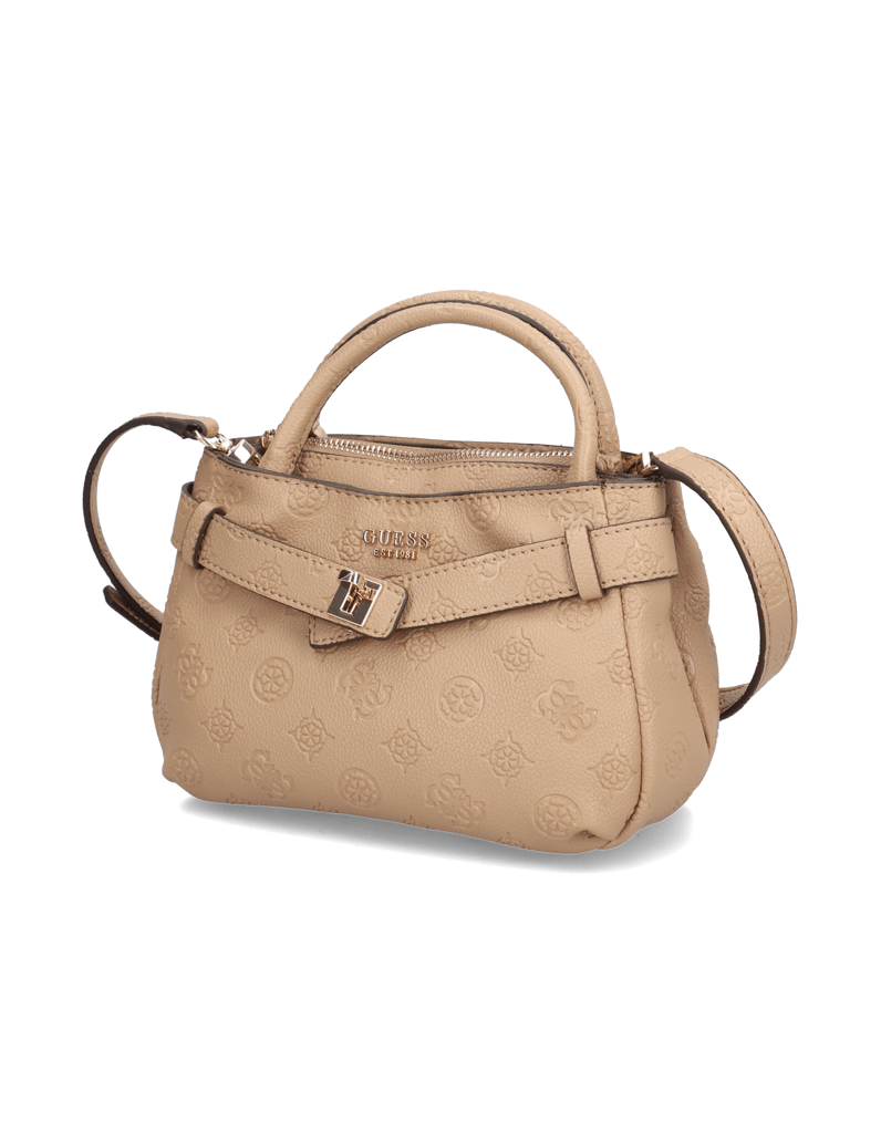GUESS-ELLA-LOGO-MINI-SATCHEL-čierna