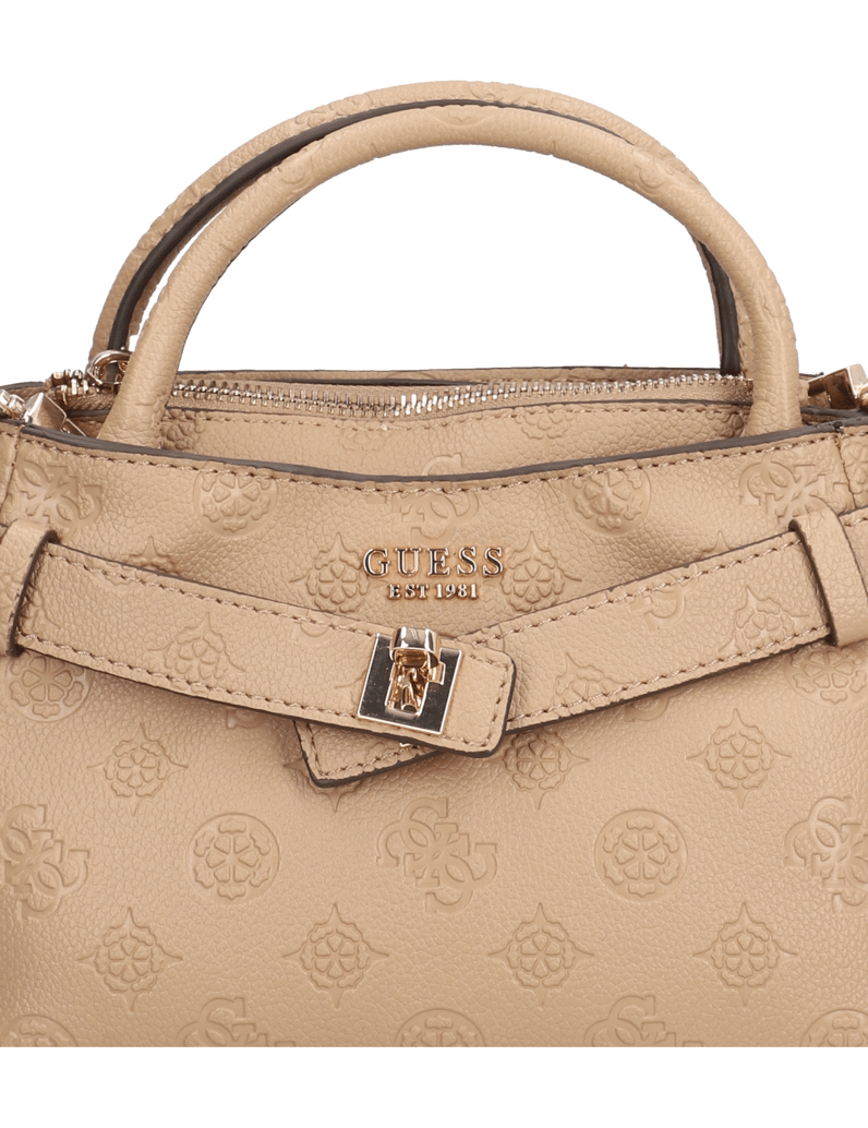 GUESS-ELLA-LOGO-MINI-SATCHEL-čierna