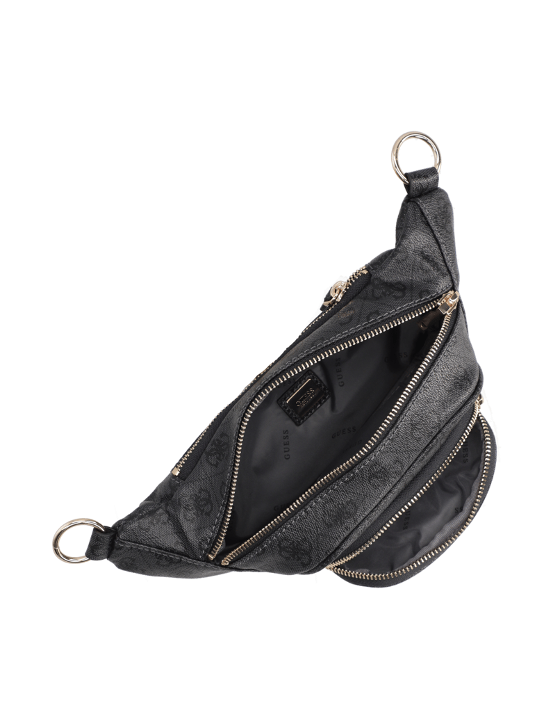 GUESS-LATONA-BELT-BAG-čierna