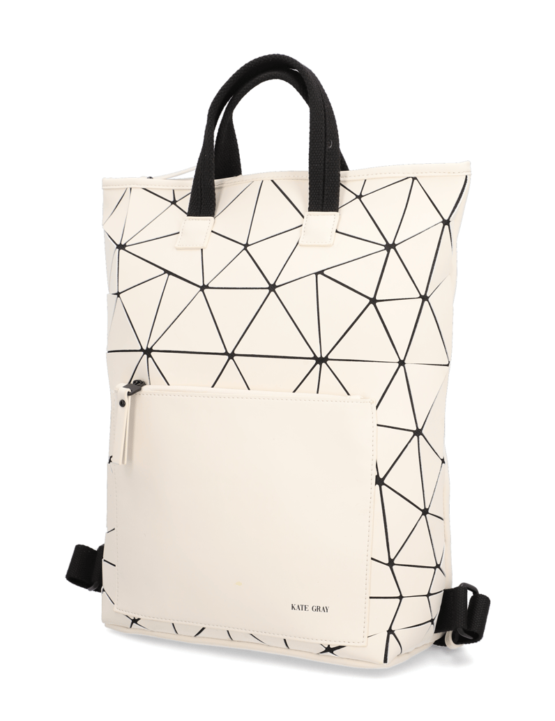 Kate-Gray-Imitácia-kože-batoh-černá