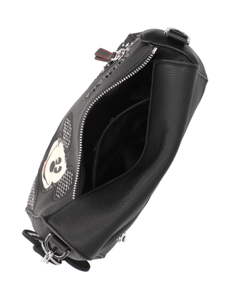 DESIGUAL-Lederimitat-Mini-Bag-schwarz