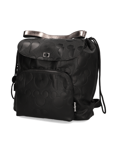 Lederimitat Rucksack