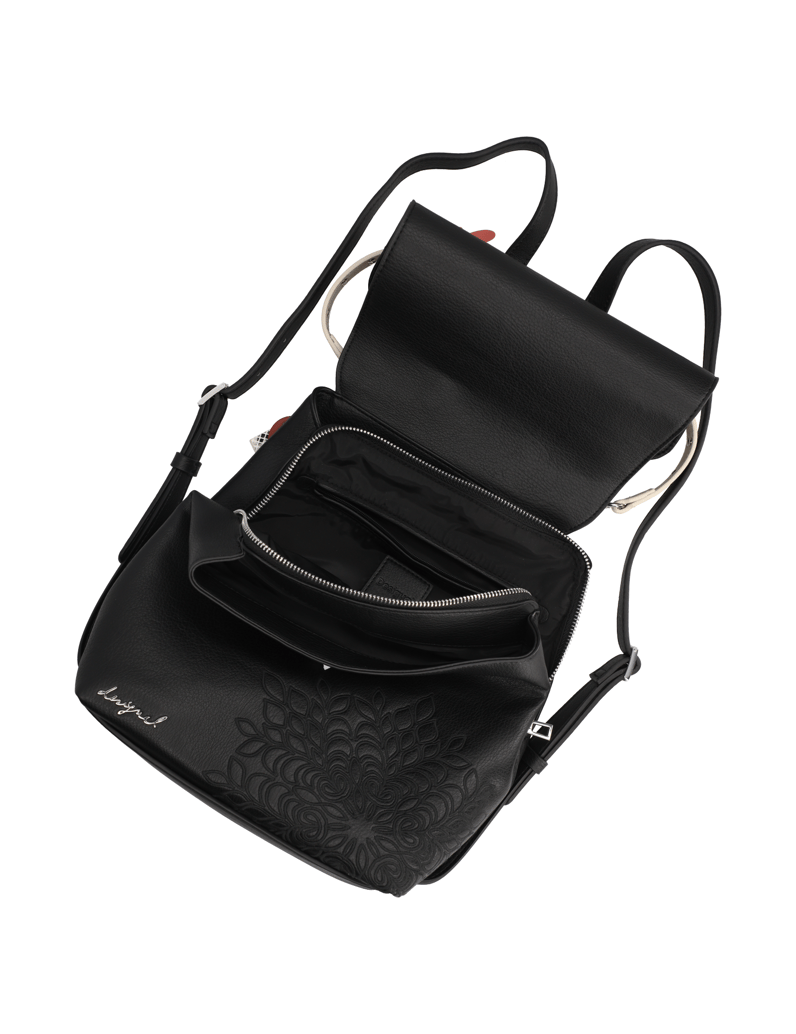 DESIGUAL-Rucksack-schwarz