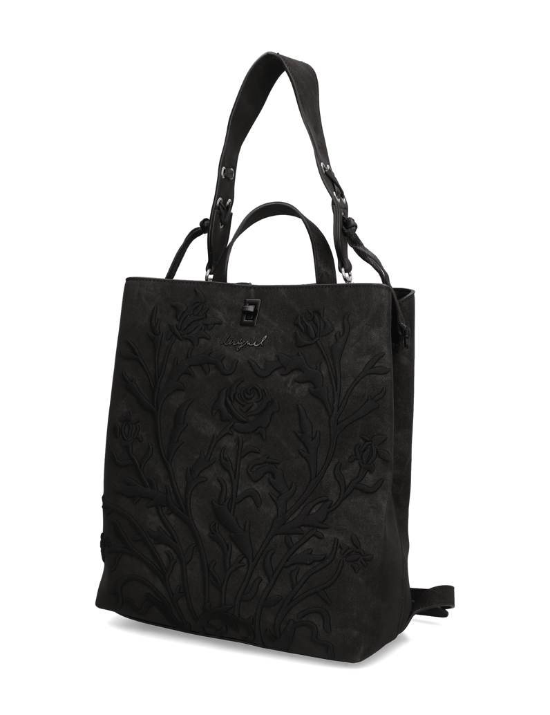 DESIGUAL-Rucksack-schwarz