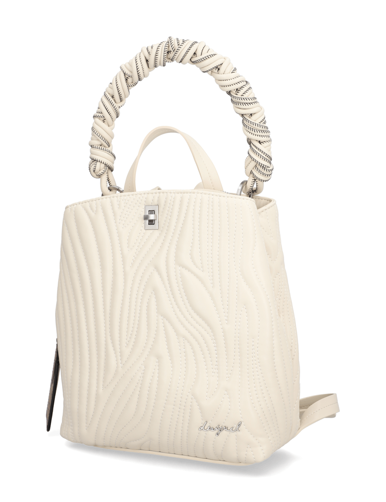 DESIGUAL-Rucksack-weiss