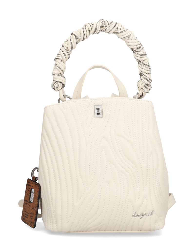 DESIGUAL-Rucksack-weiss