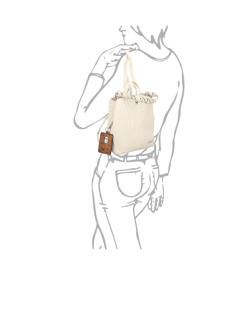 DESIGUAL-Rucksack-weiss