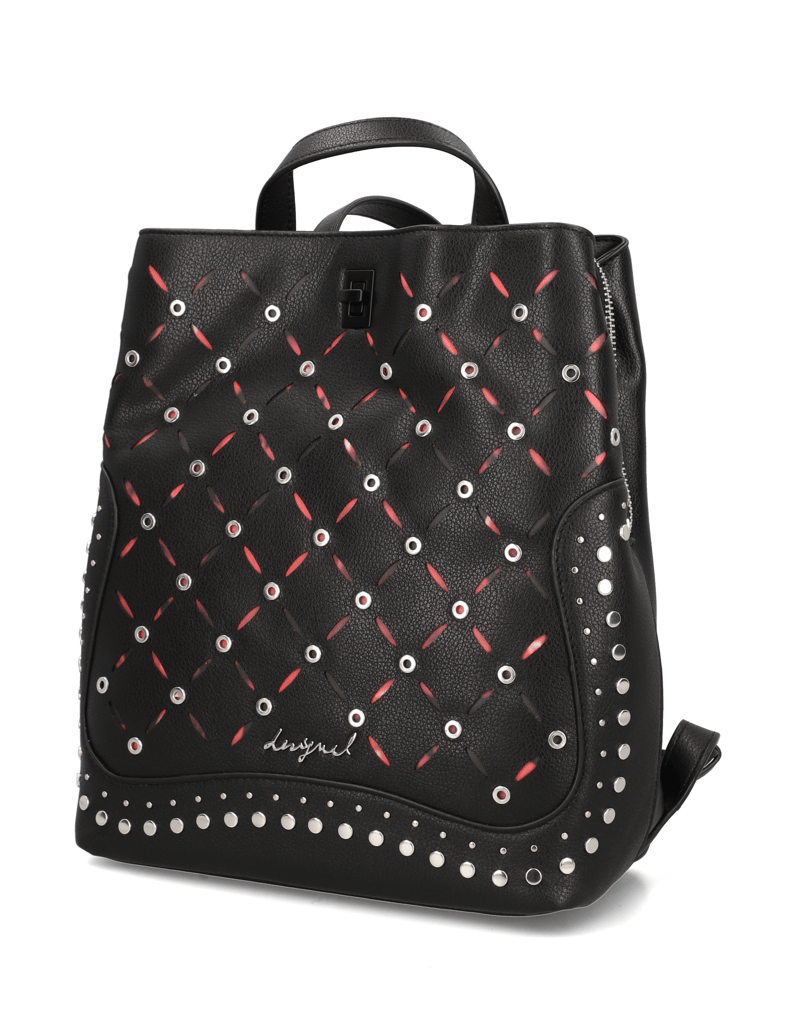 DESIGUAL-Rucksack-schwarz