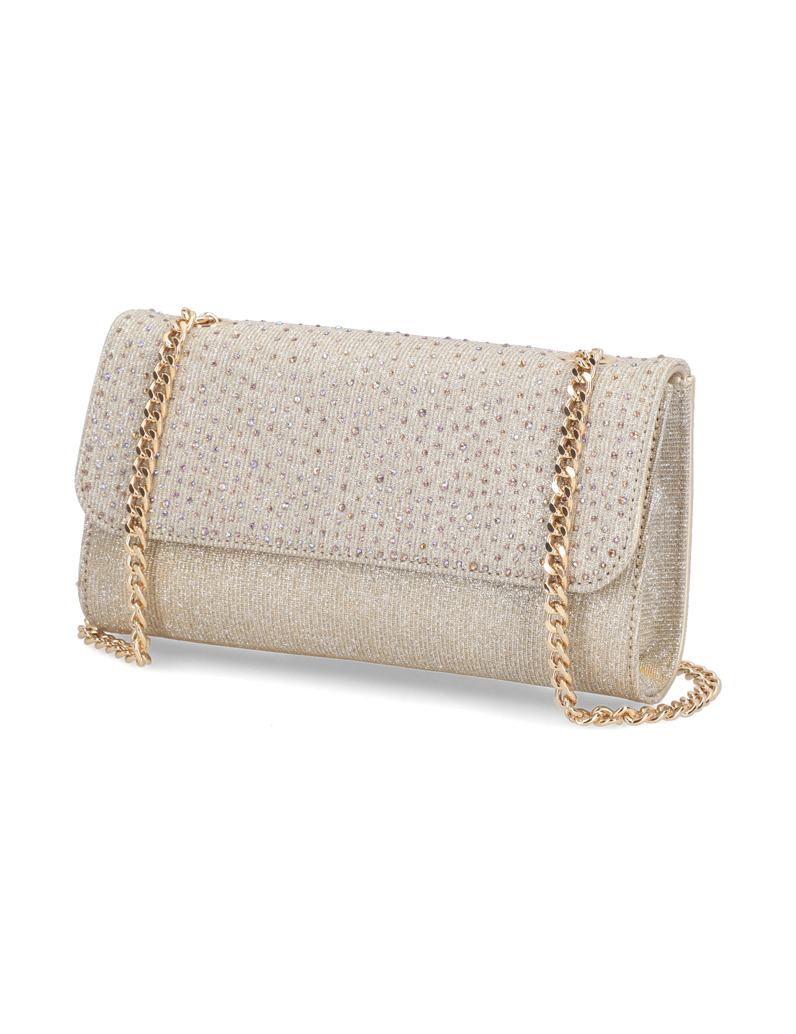 Kate-Gray-tekstil-clutch-torbica-srebrna