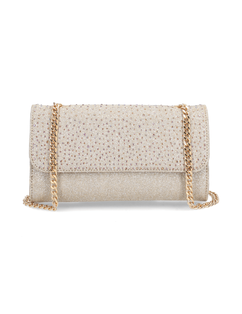 Kate-Gray-tekstil-clutch-torbica-srebrna