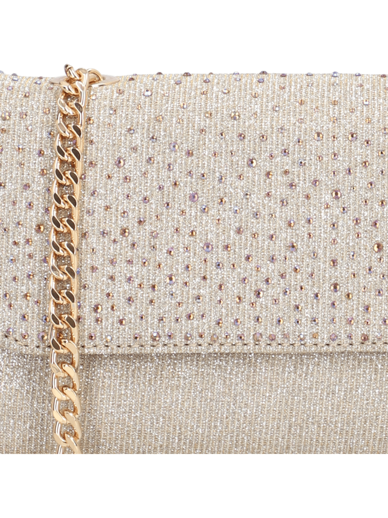 Kate-Gray-tekstil-clutch-torbica-srebrna