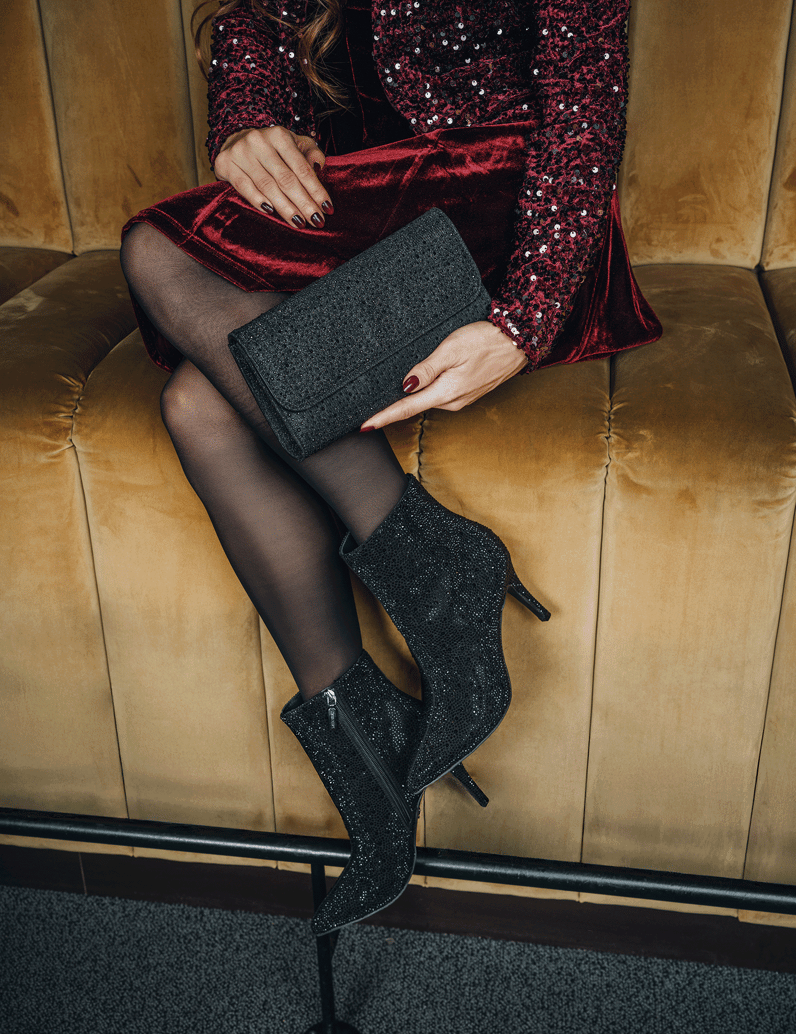 Kate-Gray-textil-večerná-taška-čierna