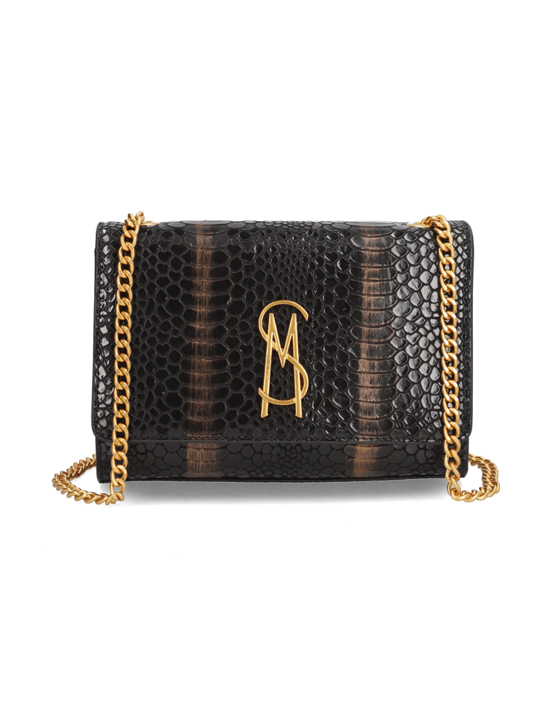 Steve-Madden-clutch-torbica-črna
