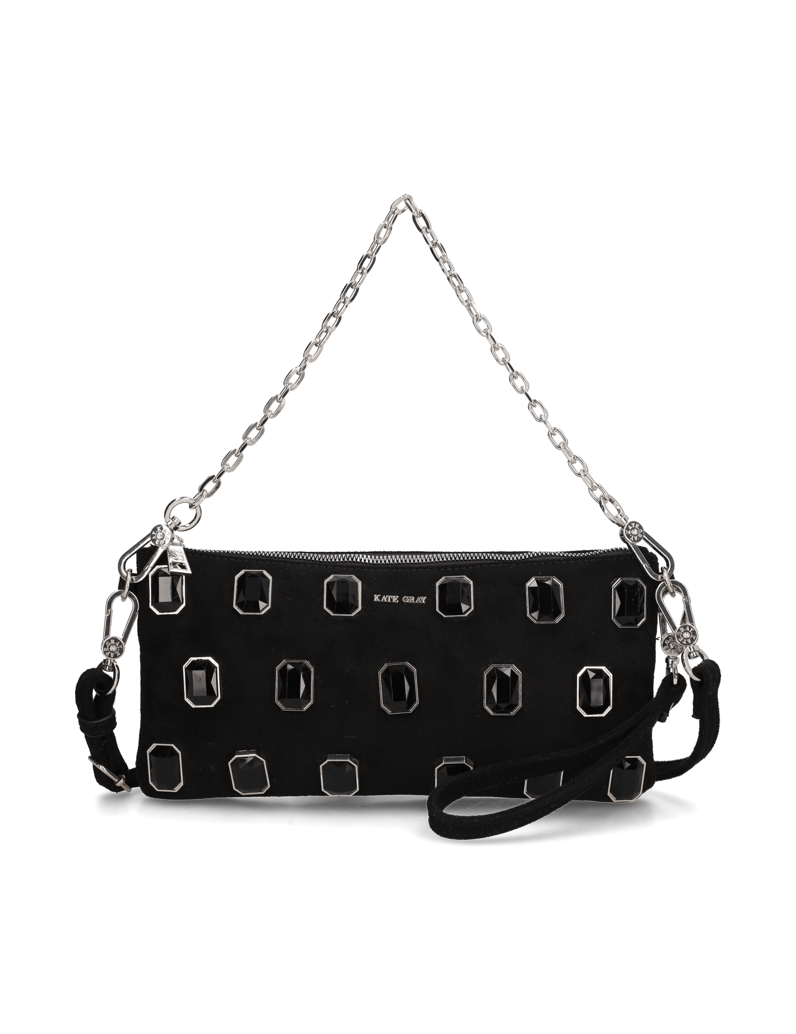 Kate-Gray-clutch-torbica-črna