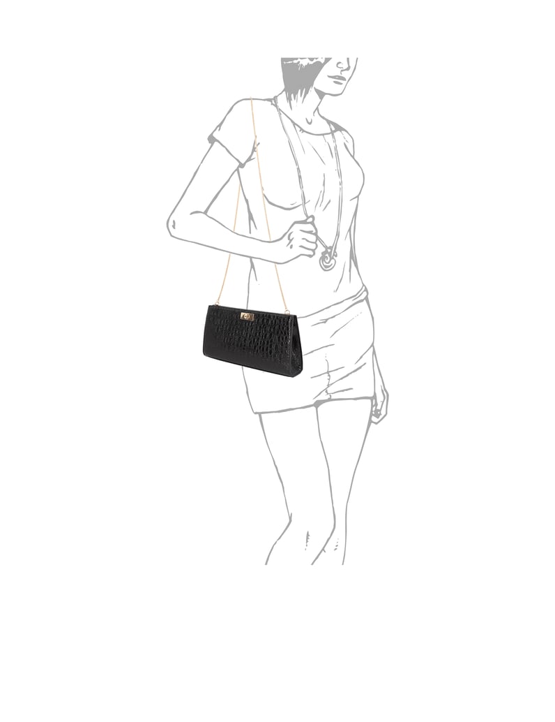Kate-Gray-clutch-torbica-črna