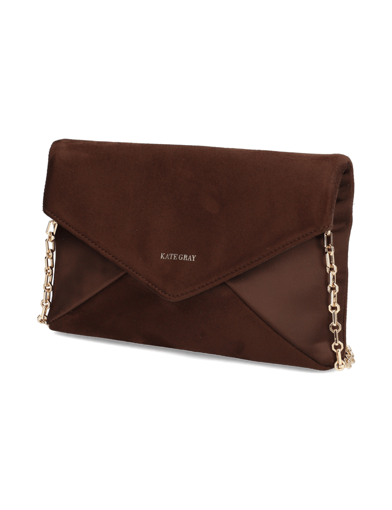 Kate-Gray-clutch-torbica-rjava