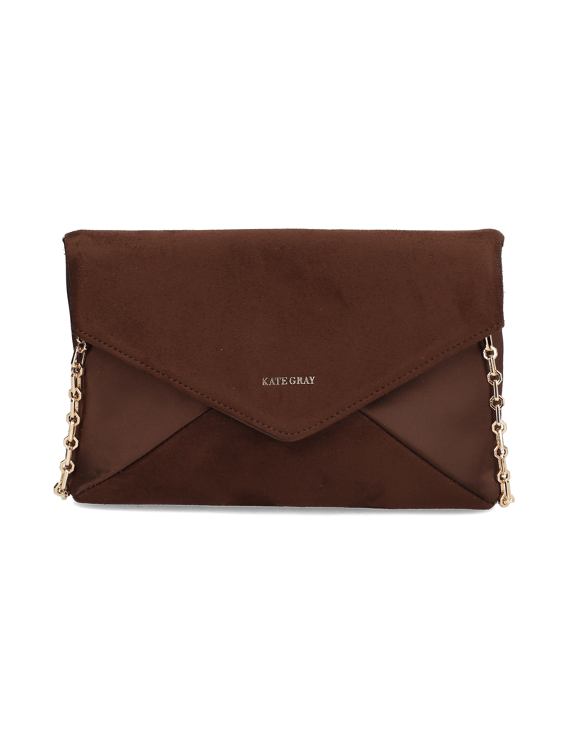 Kate-Gray-clutch-torbica-rjava