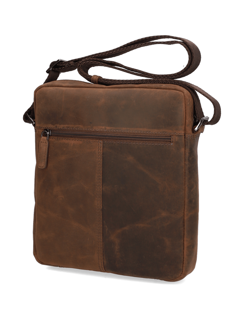 BUGATTI-Luca-Shoulder-Bag-S-hnědá