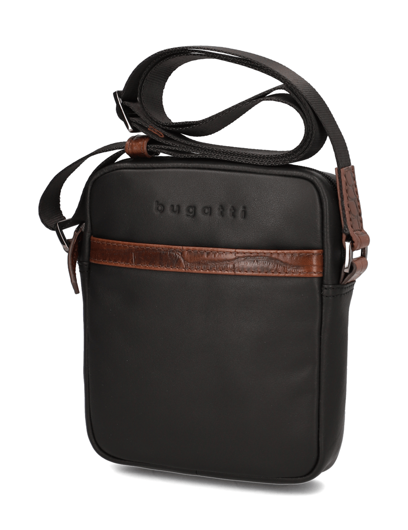 BUGATTI-Corso-Deluxe-Shoulder-Bag-čierna